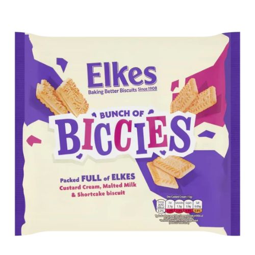 Elkes Bunch Of Biccies 550g Biscuits & Cereal Bars Elkes   