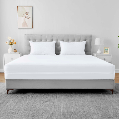 Encasement Mattress Protector Full Zip Waterproof Cover Assorted Sizes FabFinds Super King