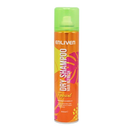 Enliven Dry Shampoo Tropical 300ml Dry Shampoo Enliven   