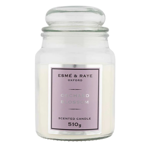 Esme & Raye Oxford Blossom Scented Glass Jar Candle 18oz Candles FabFinds