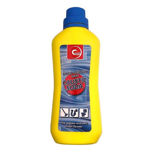 Essential Power Drain Cleaner With Caustic Soda 500g Drain & Sink Unblockers essential power   
