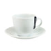 Modern Collection Expresso Cup & Saucer Set Coupe Shape 90ml 6 Pack Kitchen Accessories Modern Collection   