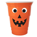 Halloween Plastic Cups with Googly Eyes Halloween Accessories FabFinds Orange