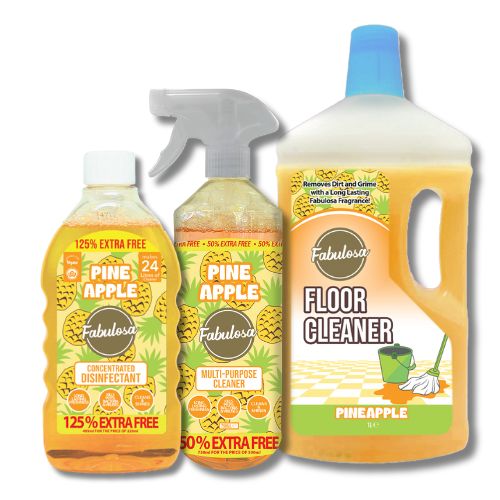 Fabulosa Fruity Pineapple Cleaning Bundle 3 Piece Fabulosa Bundles Fabulosa