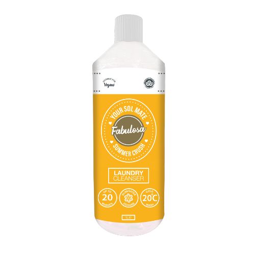 Fabulosa Your Sol Mate Summer Crush Laundry Cleanser 1 Litre Fabulosa Laundry Cleanser Fabulosa