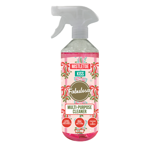 Mistletoe Kiss (Kiss-mas) Multi-Purpose Cleaner 750ml Assorted Packs Multi purpose Cleaners Fabulosa Pack of 1
