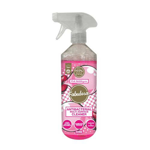 Fabulosa Pink Bubblegum MultiSurface Cleaner 500ml FabFinds