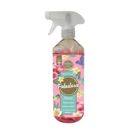 Frangipani Raspberry Royal Fabulosa Raspberry & Frangipani Antibacterial Multi-Surface Cleaner ...