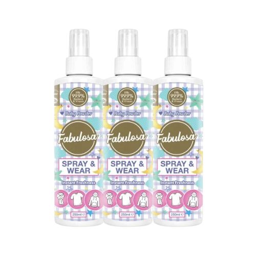 Fabulosa Baby Powder Spray Wear 250ml FabFinds - Main Image