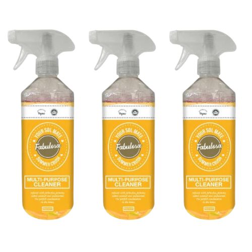 Fabulosa Your Sol Mate Summer Crush Multi-Purpose Spray 3x500ml Fabulosa Multi-Purpose Cleaner Fabulosa   