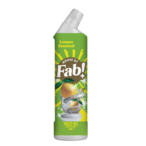 Fabulosa Toilet Gel Lemon 750ml Toilet Cleaners Fabulosa