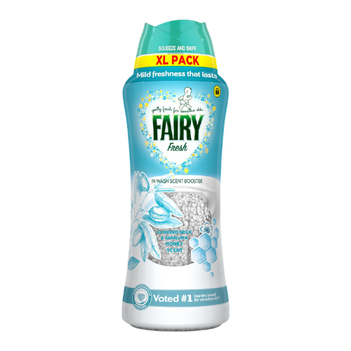 Fairy In Wash Scent Booster Beads Almond Milk & Manuka Honey 495g Assorted Packs Laundry - Scent Boosters & Sheets Fairy Pack of 1