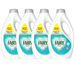Fairy Non Bio Washing Liquid 1.333L(43 Washes) Assorted Packs Washing Up Liquid Fairy Pack of 4