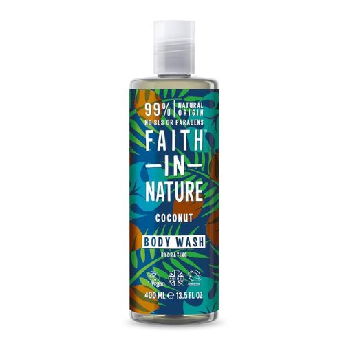 Faith In Nature Coconut Bodywash 400ml Shower Gel & Body Wash Faith In Nature   