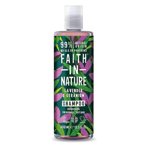 Faith In Nature Lavender & Geranium Shampoo 400ml Shampoo Faith In Nature   