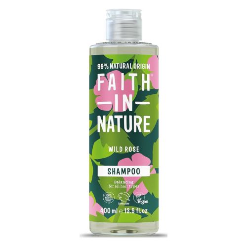 Faith In Nature Wild Rose Shampoo 400ml Shampoo Faith In Nature   