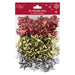 Festive Gift Bows Metallic Traditional Mix 16 Pack