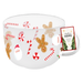 Christmas Festive Print Glass Mug 8.5cm x 11cm Mugs FabFinds Words