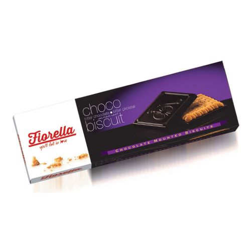 Fiorella Dark Chocolate Biscuits 102g Biscuits & Cereal Bars Fiorella   