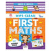 A4 Wipe Clean First Maths Booklet Kids Stationery Bookoli