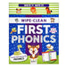 A4 Wipe Clean First Phonics Booklet Kids Stationery Bookoli