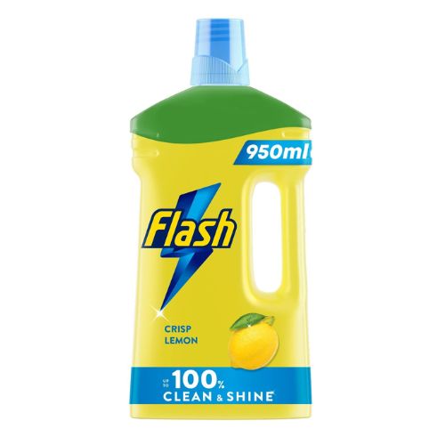 Flash Crisp Lemon All Purpose Cleaner 950ml Multi purpose Cleaners Flash   