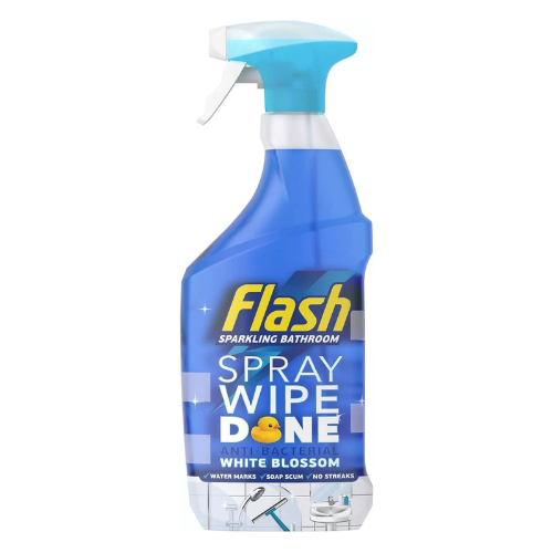 Flash White Blossom Sparkling Bathroom Spray 800ml Bathroom & Shower Cleaners Flash   