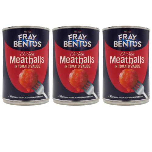 Fray Bentos Chicken Meatballs in Tomato Sauce 380g Assorted Packs Food Items Fray Bentos Pack of 3