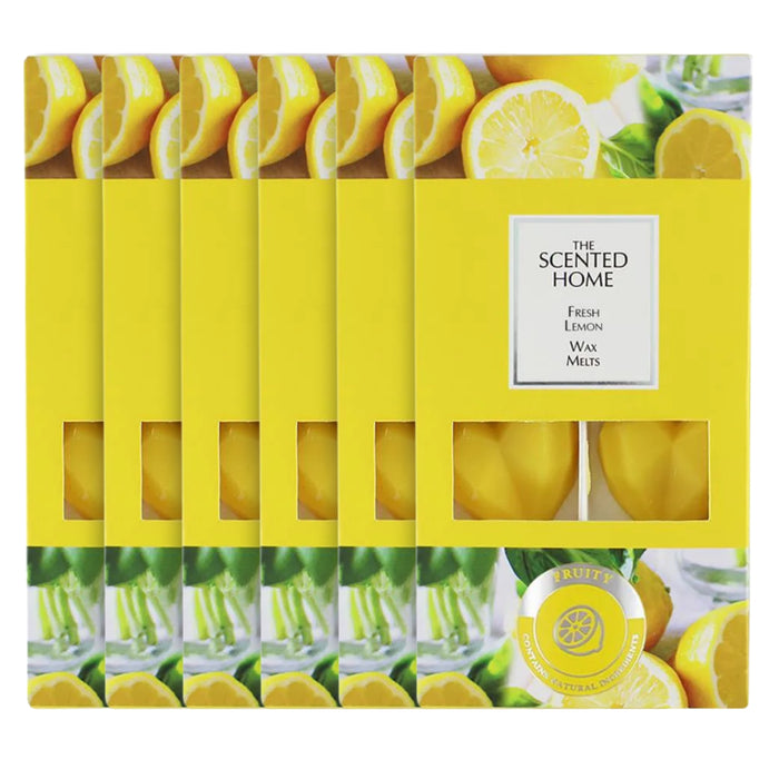 Ashleigh & Burwood Fresh Lemon Wax Melts 8x8g Assorted Packs Wax Melts Ashleigh & Burwood Pack of 6