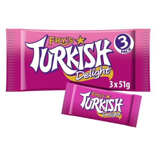 Fry's Turkish Delight 3 Pack 3 x 51g  Fry's   