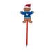 Christmas Festive Designs Gingerbread Man Design Pen Assorted Kids Stationery FabFinds Blue Dress