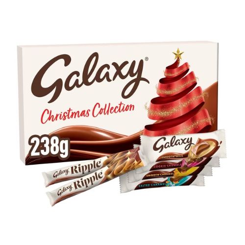 Galaxy Christmas Collection Chocolate Tray 238g Chocolate galaxy   