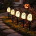 Halloween Light Up Ghost Stakes 5pk Halloween Decorations Fabfinds
