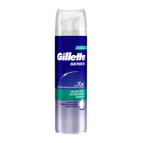Gillette Series Protection Shave Foam 250ml Shaving Cream Gillette   