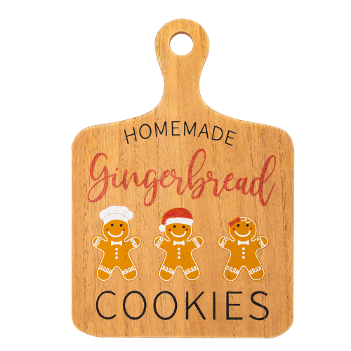 Decorative Chopping Board 25cm x 16cm Christmas Decoration FabFinds