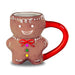 Gingerbread Man Ceramic Mug Mugs FabFinds   