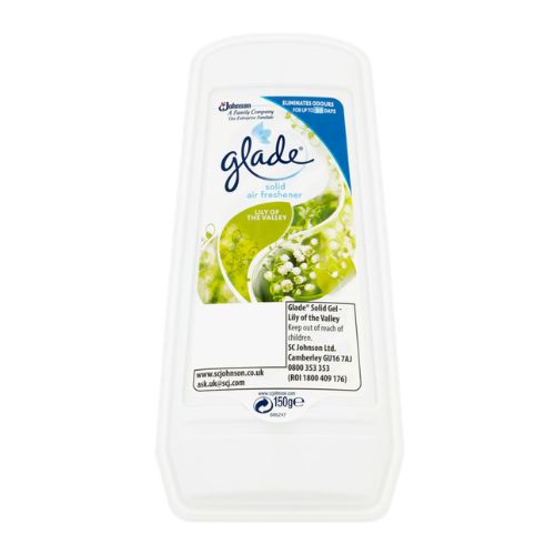 Glade True Scent Gel Air Freshener 150g Assorted Scents Air Fresheners & Re-fills Glade Lily Of The Valley  