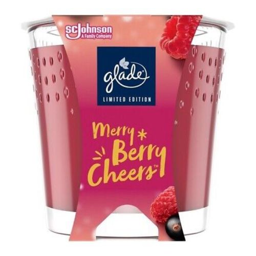 Glade Merry Berry Cheers Candle 129g Candles Glade   