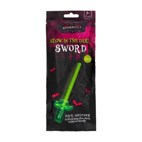 Spooksville Glow In The Dark Sword & Axe Halloween Accessories FabFinds Sword  