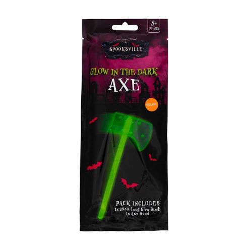 Spooksville Glow In The Dark Sword & Axe Halloween Accessories FabFinds Axe  