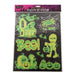 Spooksville Glow In The Dark Window Stickers Assorted Styles Halloween Decorations FabFinds Spooky House  