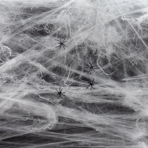 Halloween Glow In The Dark Spider Web Halloween Accessories FabFinds   