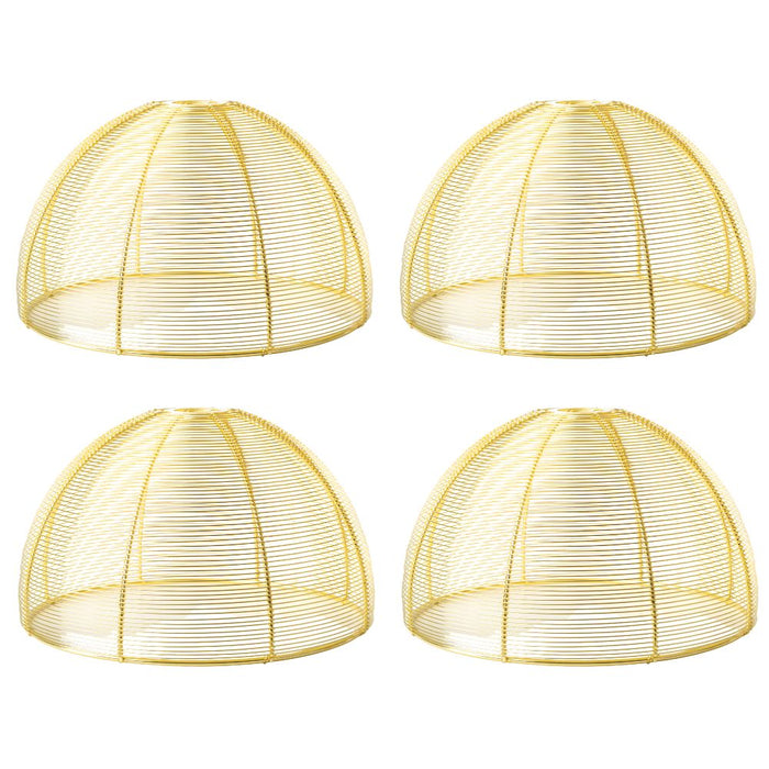 Gold Dome Metal Lampshade Assorted Packs