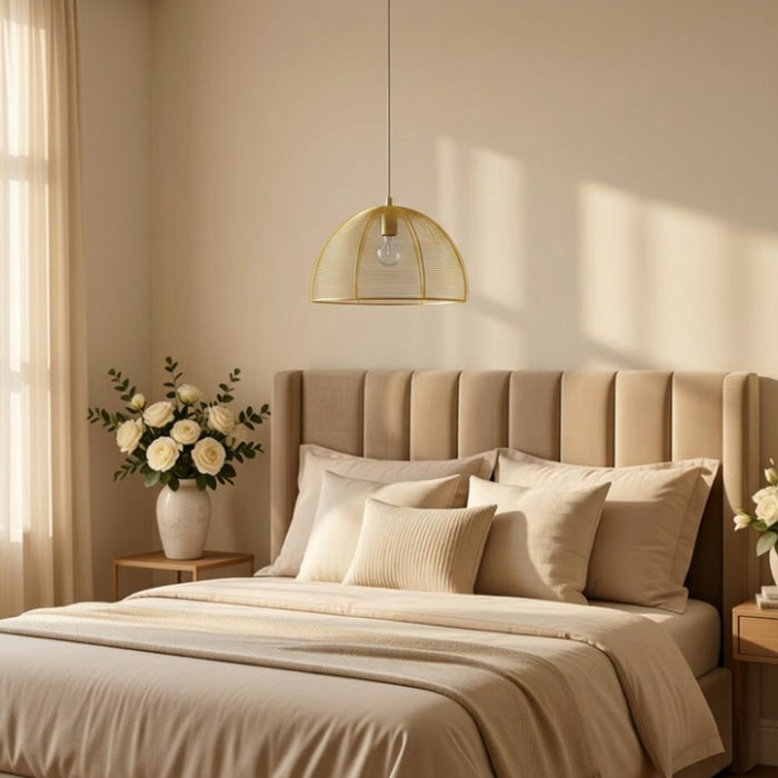 Gold Dome Metal Lampshade Assorted Packs