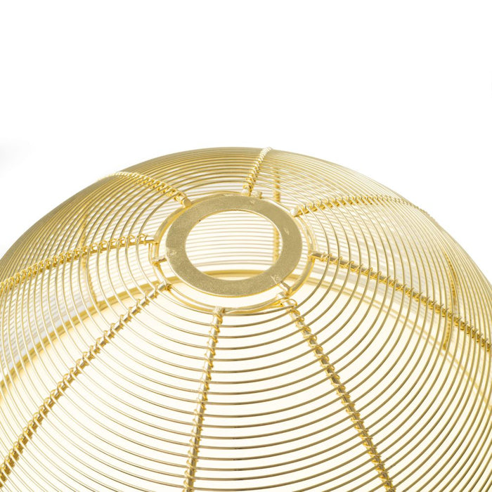 Gold Dome Metal Lampshade Assorted Packs