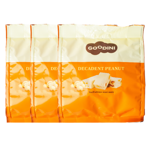 Goodini Decadent Peanut 150g Sweets, Mints & Chewing Gum FabFinds Pack of 3