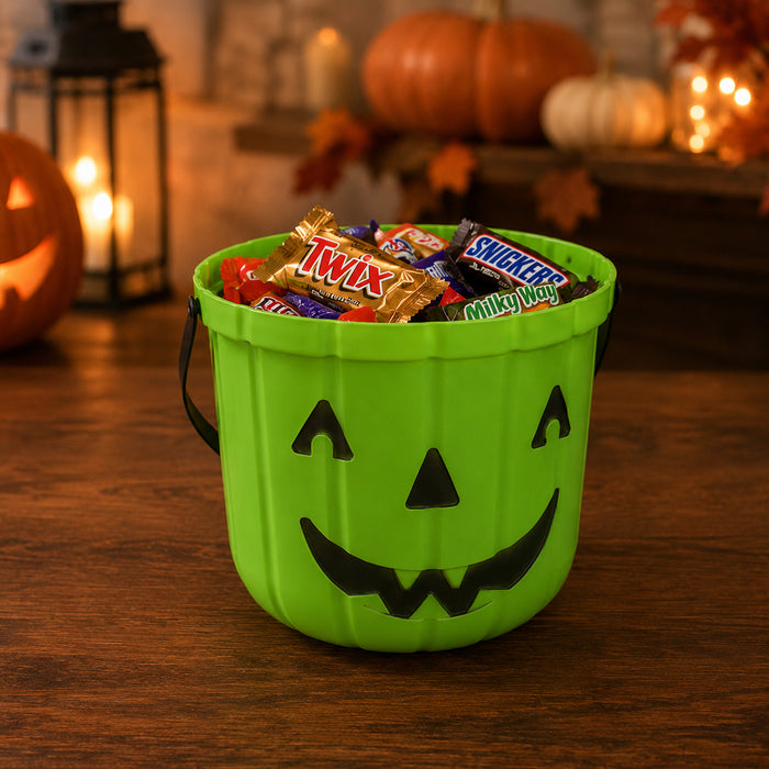 Halloween Pumpkin Buckets Assorted Colours Halloween Decorations FabFinds