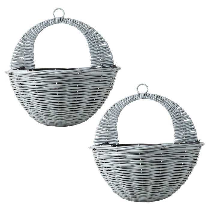 Grey Hanging Basket 31cm Assorted Packs
