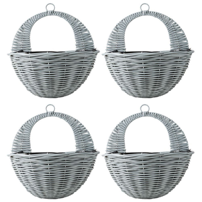 Grey Hanging Basket 31cm Assorted Packs