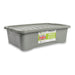 Recycled Underbed Storage Box 32L Assorted Colours Storage Boxes FabFinds Grey  